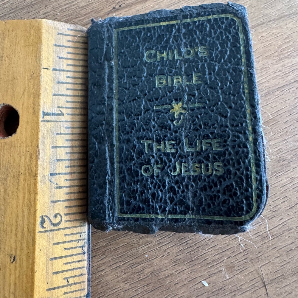 Vtg Miniature Childs Bible and Prayer Book -The Life of Jesus
1932 MINT - Picture 10 of 11